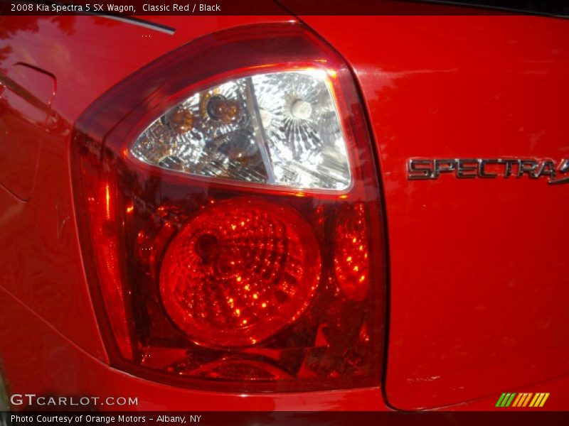 Classic Red / Black 2008 Kia Spectra 5 SX Wagon