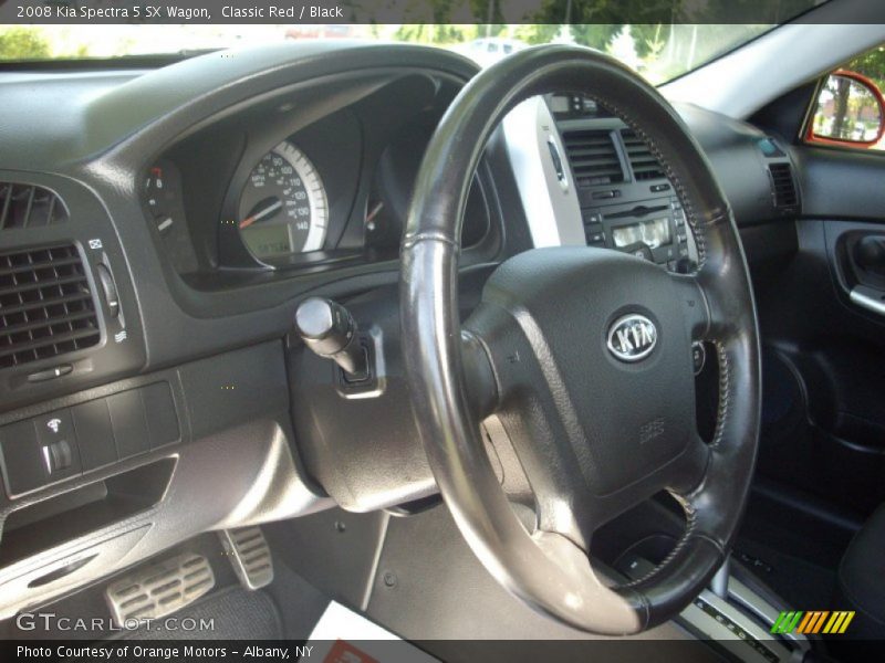 Classic Red / Black 2008 Kia Spectra 5 SX Wagon