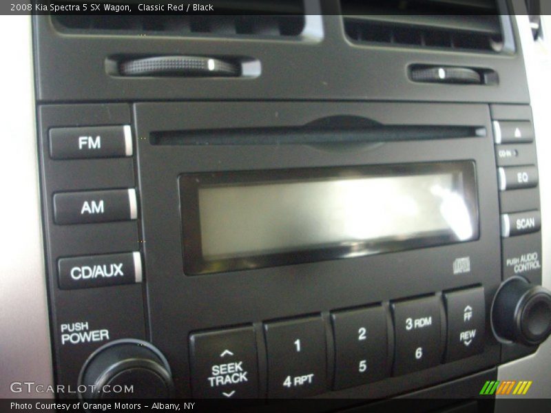 Classic Red / Black 2008 Kia Spectra 5 SX Wagon