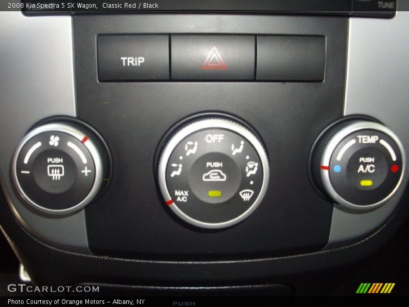 Classic Red / Black 2008 Kia Spectra 5 SX Wagon