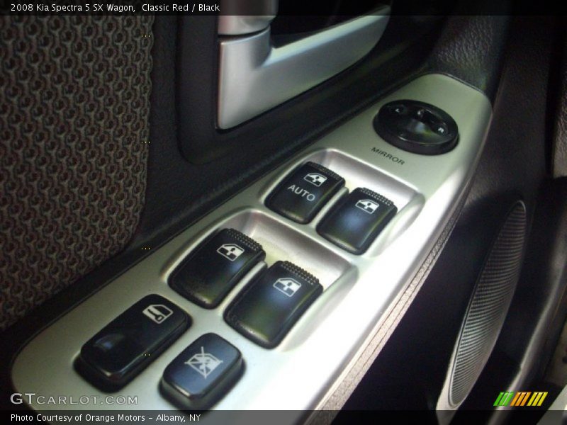 Classic Red / Black 2008 Kia Spectra 5 SX Wagon