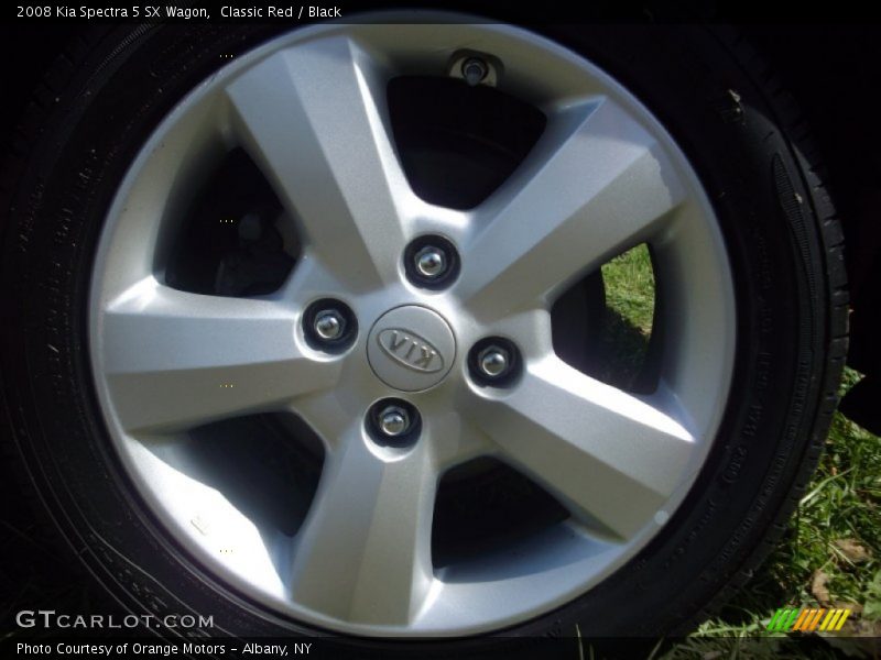 Classic Red / Black 2008 Kia Spectra 5 SX Wagon