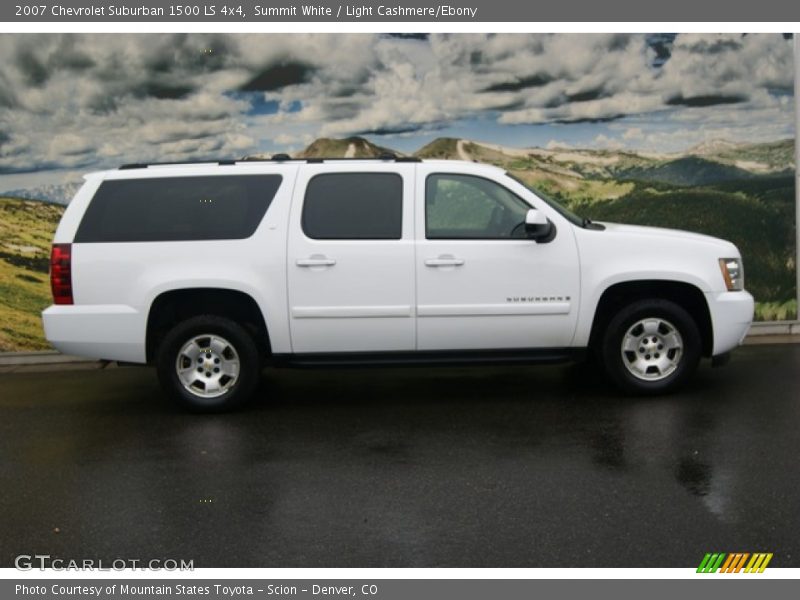 Summit White / Light Cashmere/Ebony 2007 Chevrolet Suburban 1500 LS 4x4