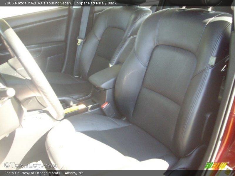 Copper Red Mica / Black 2006 Mazda MAZDA3 s Touring Sedan