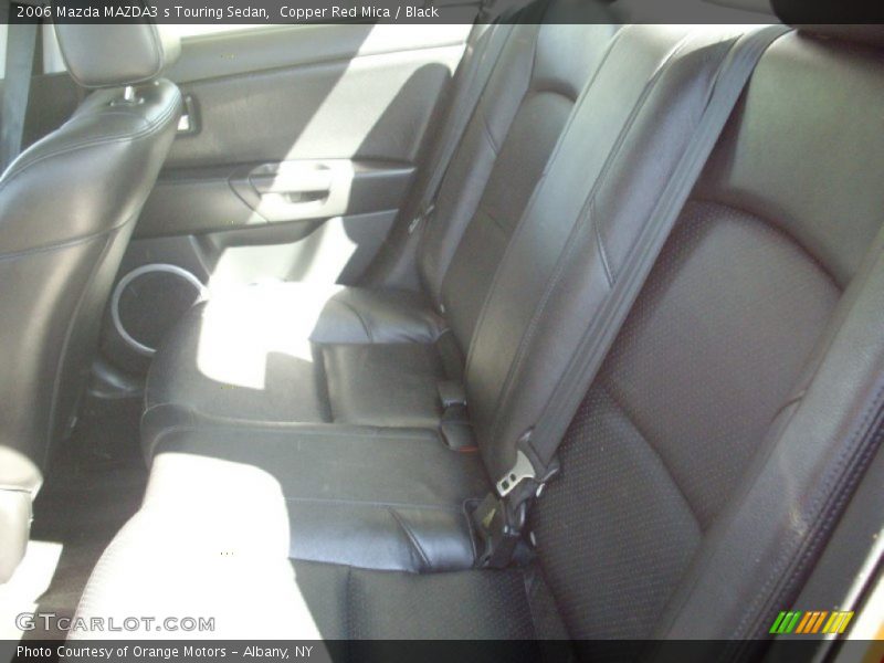Copper Red Mica / Black 2006 Mazda MAZDA3 s Touring Sedan