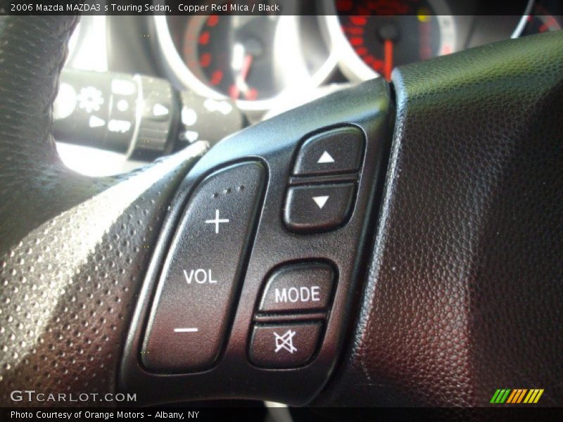 Copper Red Mica / Black 2006 Mazda MAZDA3 s Touring Sedan