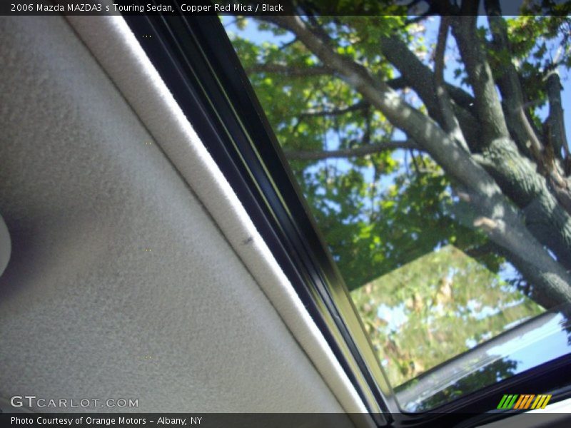 Copper Red Mica / Black 2006 Mazda MAZDA3 s Touring Sedan