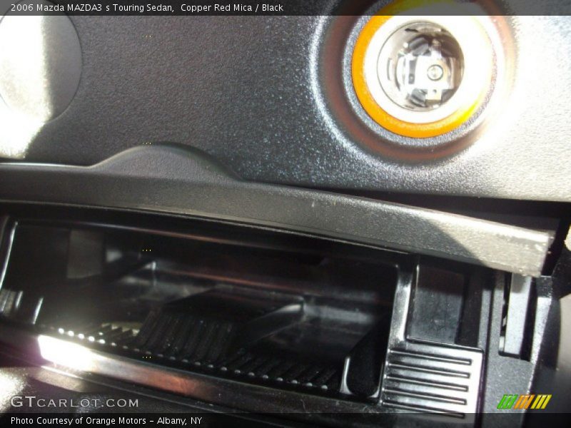 Copper Red Mica / Black 2006 Mazda MAZDA3 s Touring Sedan