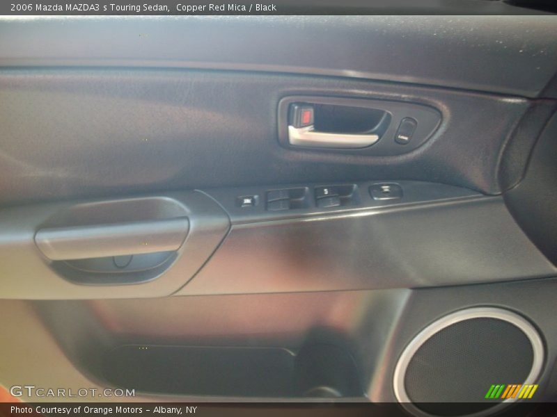 Copper Red Mica / Black 2006 Mazda MAZDA3 s Touring Sedan