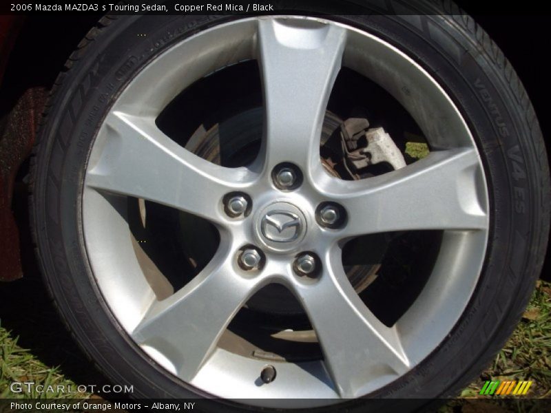 Copper Red Mica / Black 2006 Mazda MAZDA3 s Touring Sedan