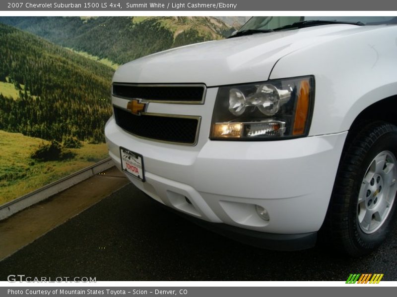 Summit White / Light Cashmere/Ebony 2007 Chevrolet Suburban 1500 LS 4x4