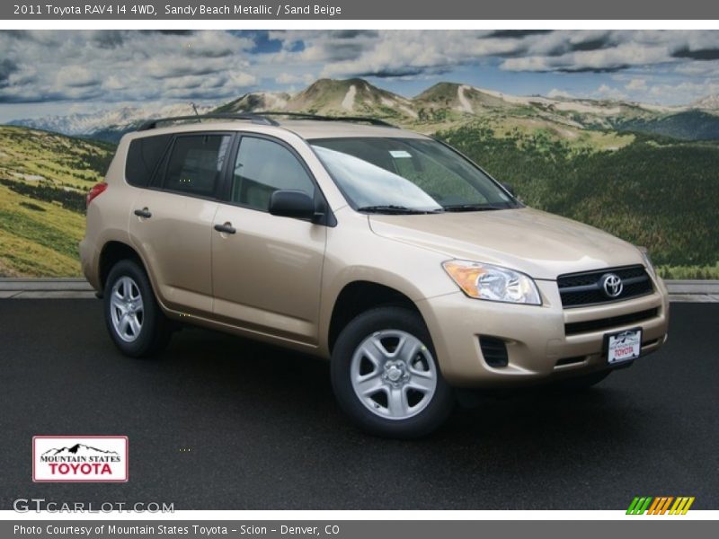 Sandy Beach Metallic / Sand Beige 2011 Toyota RAV4 I4 4WD