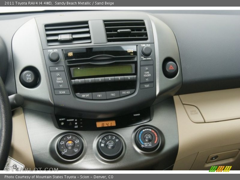 Sandy Beach Metallic / Sand Beige 2011 Toyota RAV4 I4 4WD