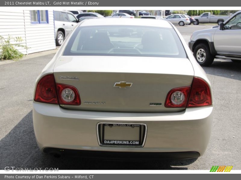 Gold Mist Metallic / Ebony 2011 Chevrolet Malibu LT