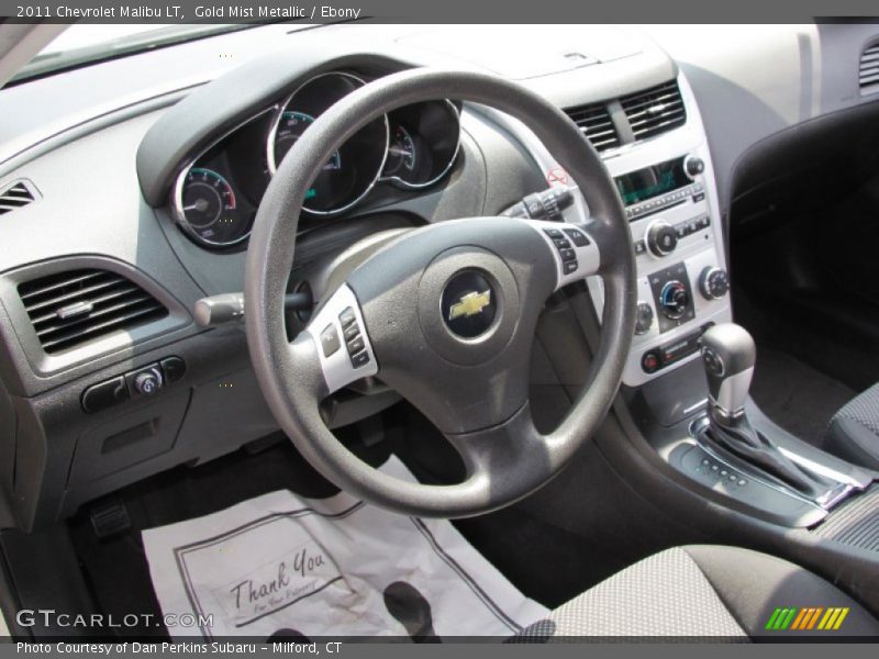 Gold Mist Metallic / Ebony 2011 Chevrolet Malibu LT