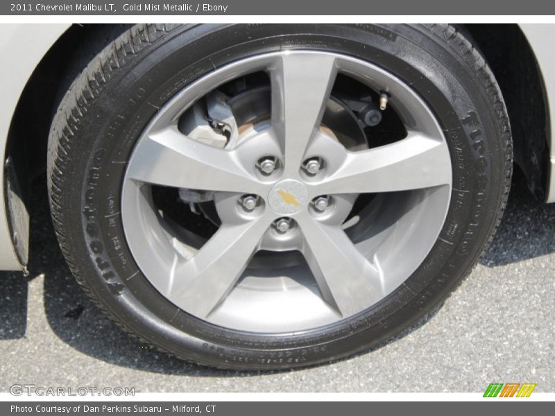 Gold Mist Metallic / Ebony 2011 Chevrolet Malibu LT