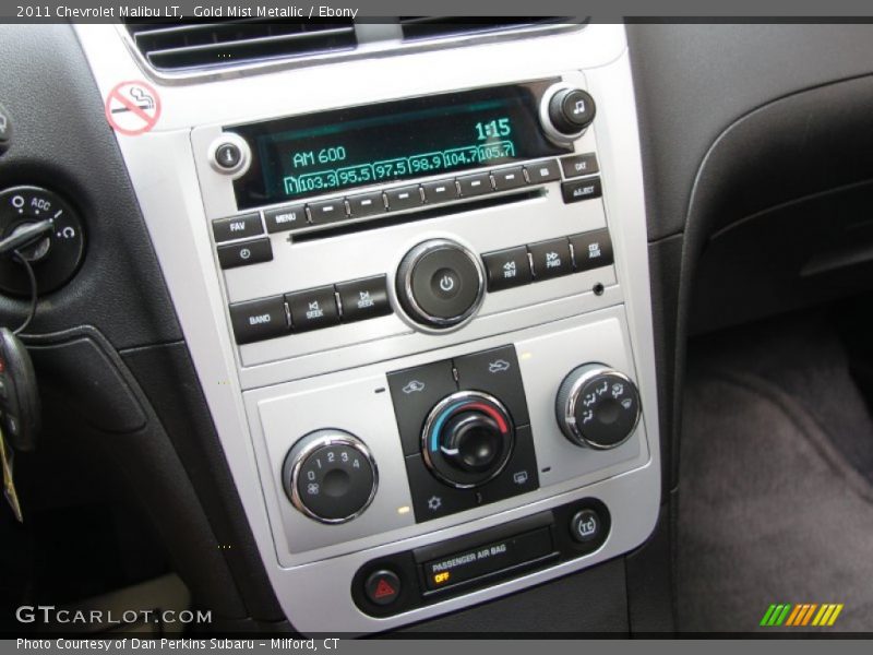Gold Mist Metallic / Ebony 2011 Chevrolet Malibu LT