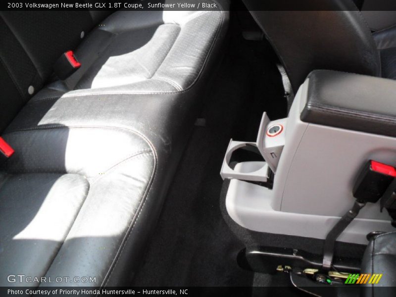 Sunflower Yellow / Black 2003 Volkswagen New Beetle GLX 1.8T Coupe