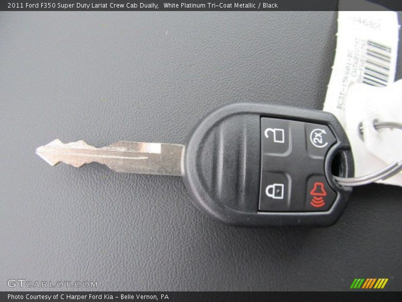 Keys of 2011 F350 Super Duty Lariat Crew Cab Dually