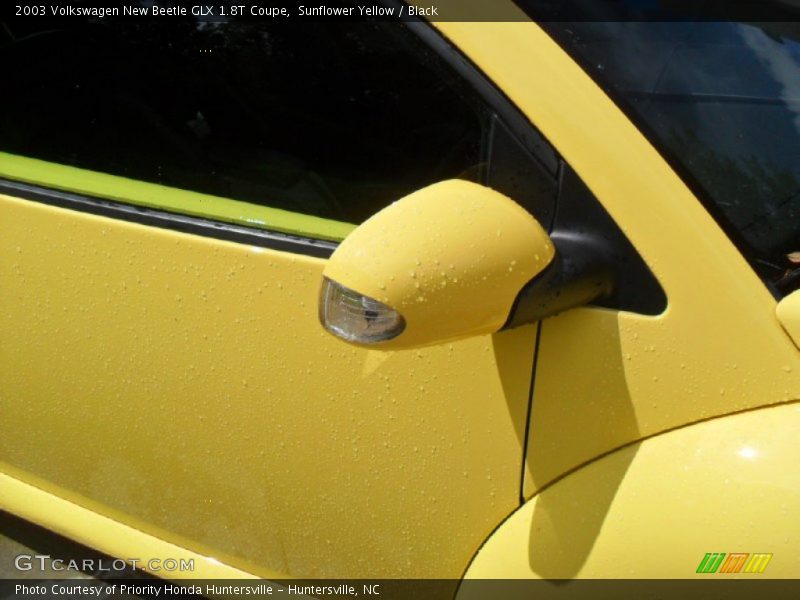 Sunflower Yellow / Black 2003 Volkswagen New Beetle GLX 1.8T Coupe