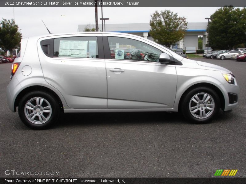  2012 Sonic LT Hatch Silver Ice Metallic