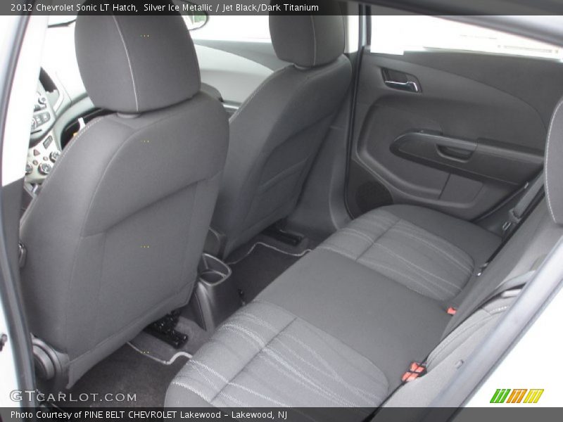  2012 Sonic LT Hatch Jet Black/Dark Titanium Interior