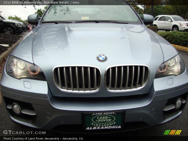 Blue Water Metallic / Ivory 2010 BMW X6 ActiveHybrid