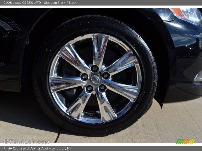 Obsidian Black / Black 2008 Lexus GS 350 AWD