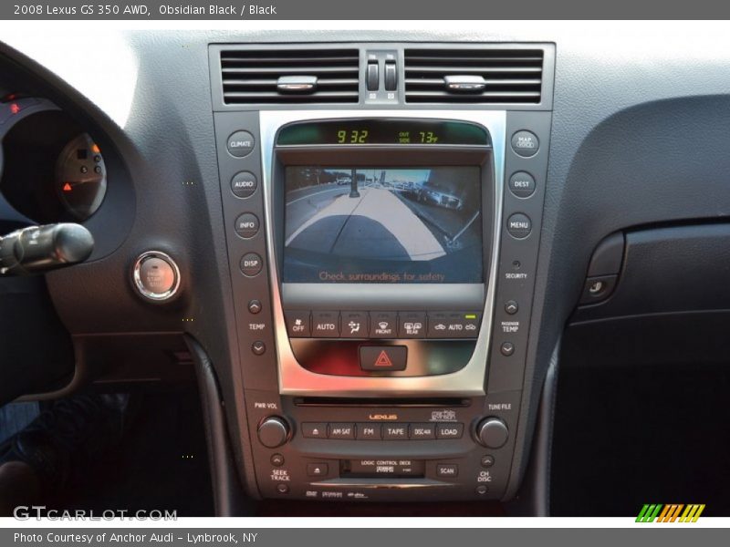 Obsidian Black / Black 2008 Lexus GS 350 AWD