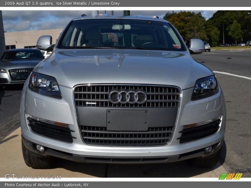 Ice Silver Metallic / Limestone Grey 2009 Audi Q7 3.6 quattro