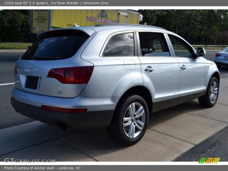 Ice Silver Metallic / Limestone Grey 2009 Audi Q7 3.6 quattro