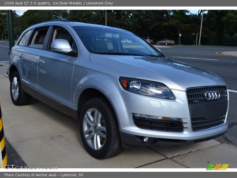 Ice Silver Metallic / Limestone Grey 2009 Audi Q7 3.6 quattro
