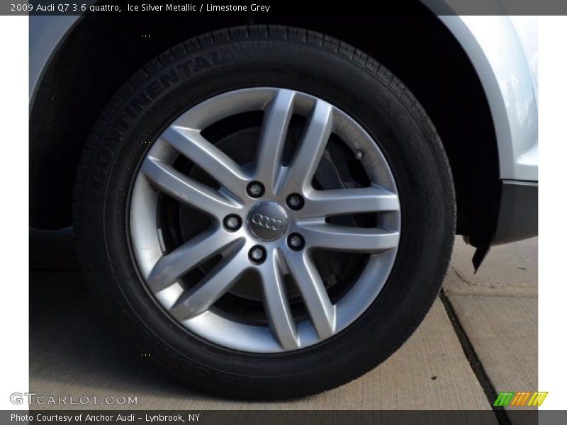 Ice Silver Metallic / Limestone Grey 2009 Audi Q7 3.6 quattro