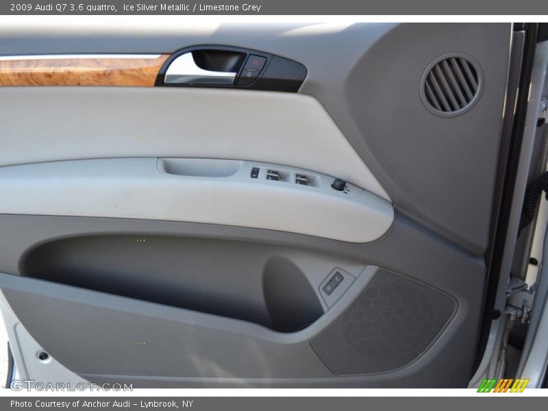 Ice Silver Metallic / Limestone Grey 2009 Audi Q7 3.6 quattro