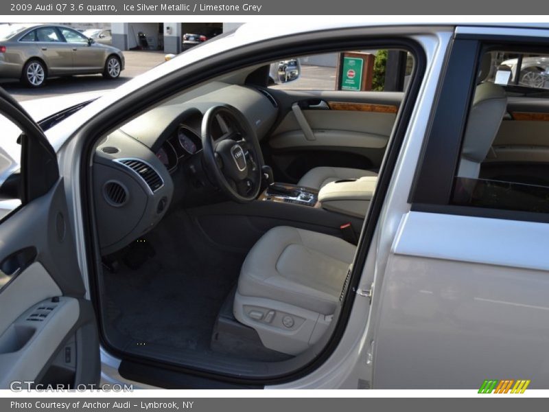 Ice Silver Metallic / Limestone Grey 2009 Audi Q7 3.6 quattro