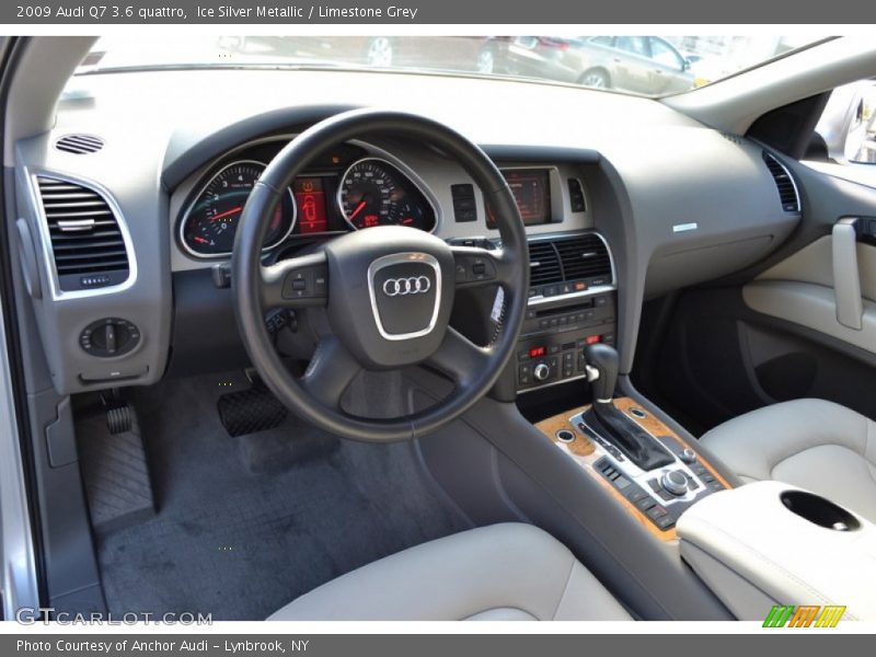 Ice Silver Metallic / Limestone Grey 2009 Audi Q7 3.6 quattro