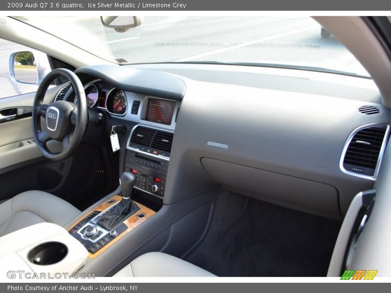 Ice Silver Metallic / Limestone Grey 2009 Audi Q7 3.6 quattro