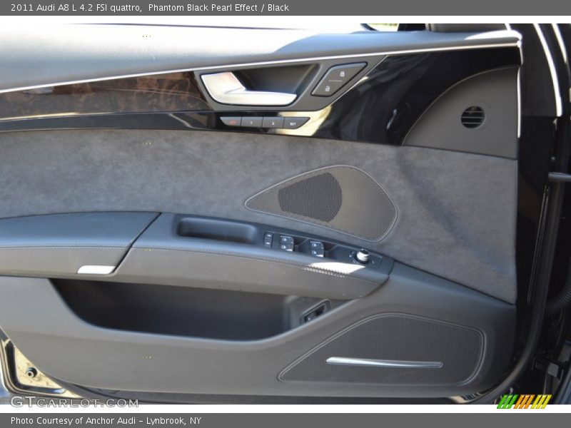 Phantom Black Pearl Effect / Black 2011 Audi A8 L 4.2 FSI quattro