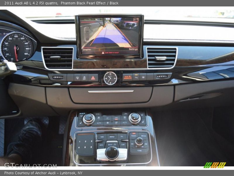 Phantom Black Pearl Effect / Black 2011 Audi A8 L 4.2 FSI quattro