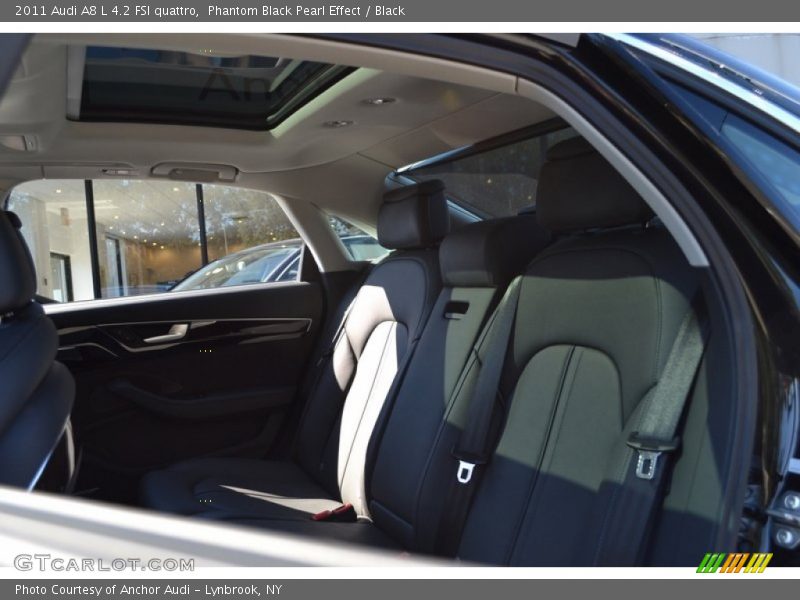 Phantom Black Pearl Effect / Black 2011 Audi A8 L 4.2 FSI quattro