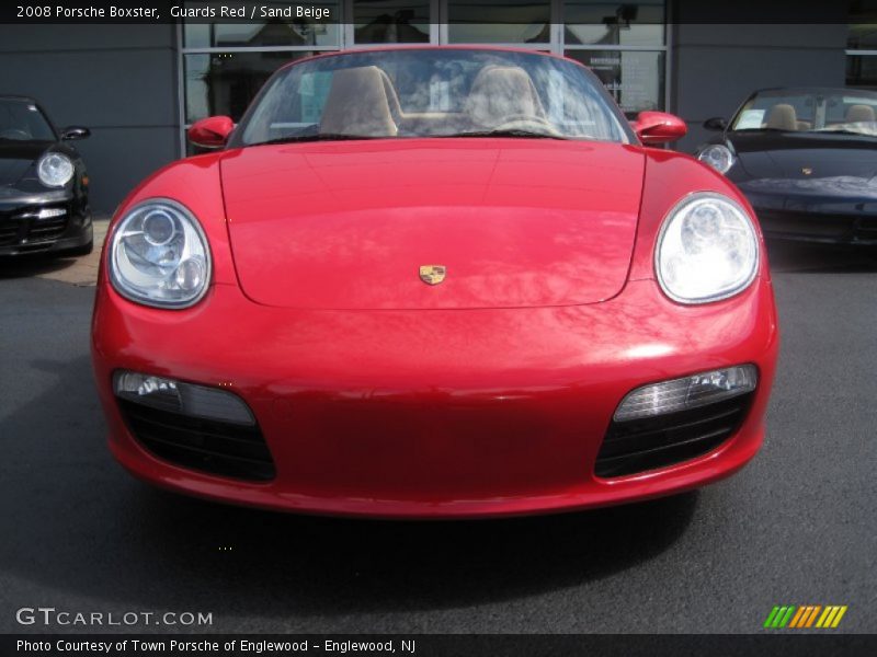 Guards Red / Sand Beige 2008 Porsche Boxster