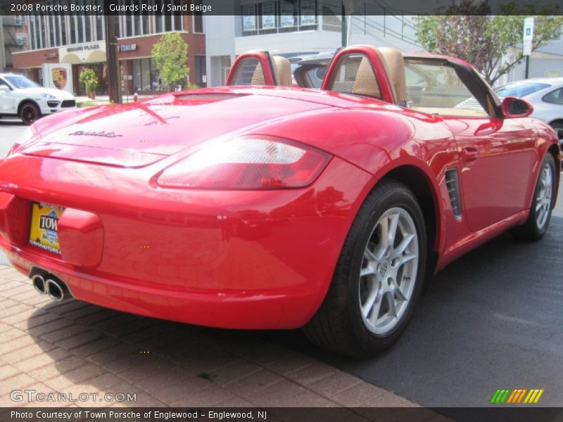 Guards Red / Sand Beige 2008 Porsche Boxster