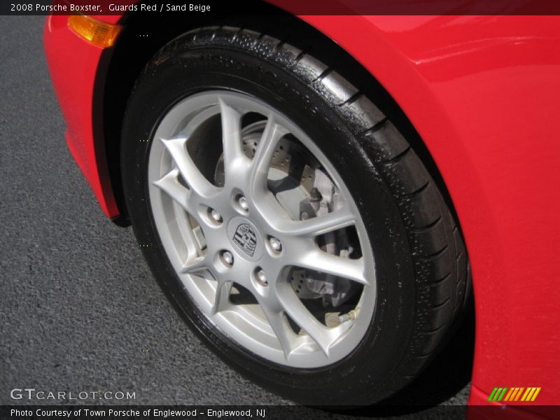 Guards Red / Sand Beige 2008 Porsche Boxster