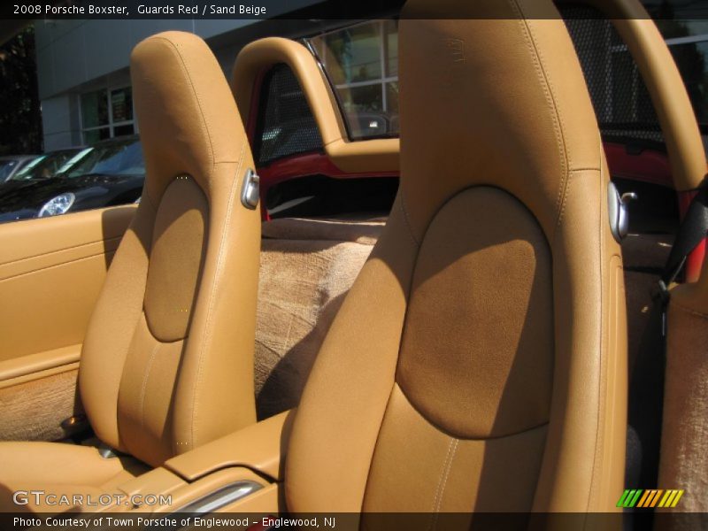 Guards Red / Sand Beige 2008 Porsche Boxster