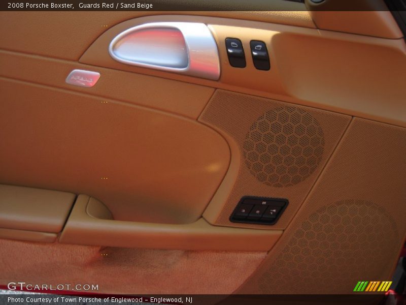 Guards Red / Sand Beige 2008 Porsche Boxster