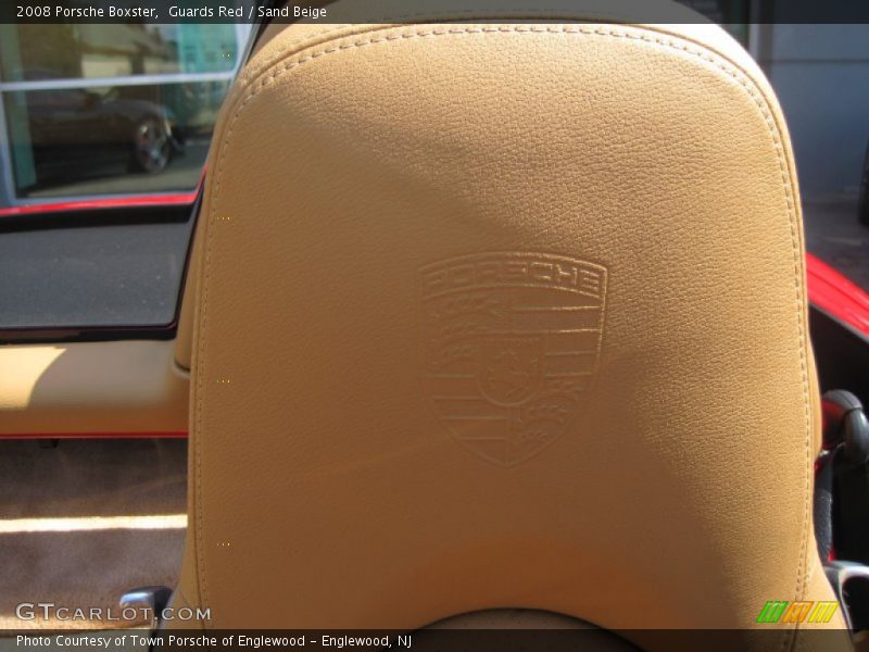 Guards Red / Sand Beige 2008 Porsche Boxster