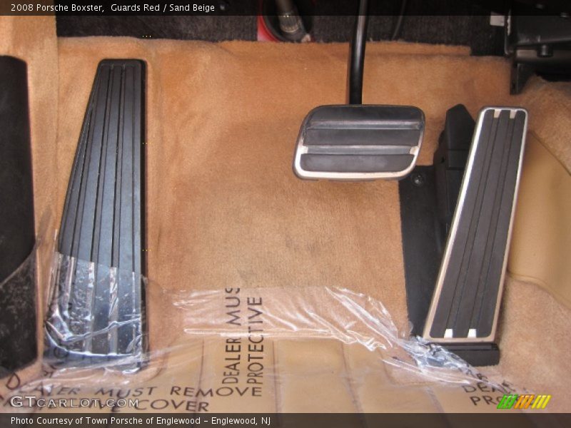 Guards Red / Sand Beige 2008 Porsche Boxster