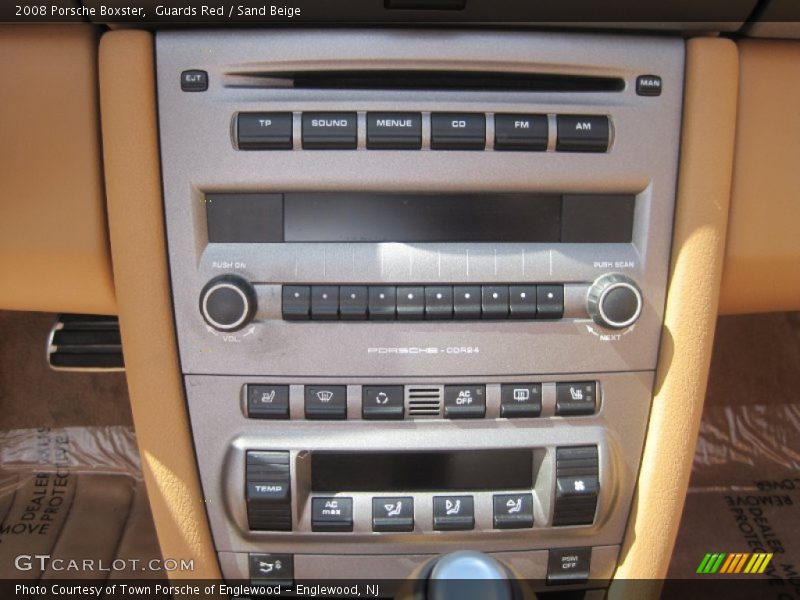Controls of 2008 Boxster 