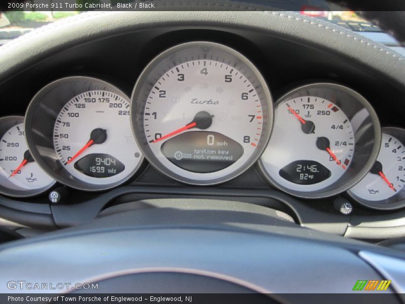  2009 911 Turbo Cabriolet Turbo Cabriolet Gauges