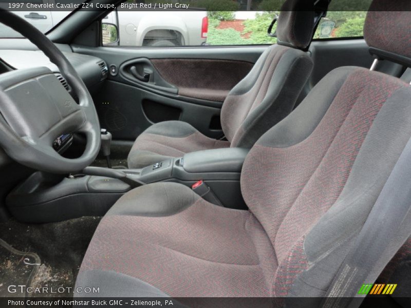  1997 Cavalier Z24 Coupe Light Gray Interior